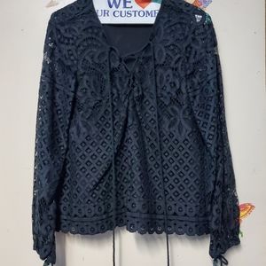 Tularosa Crochet Blouse from Revolve